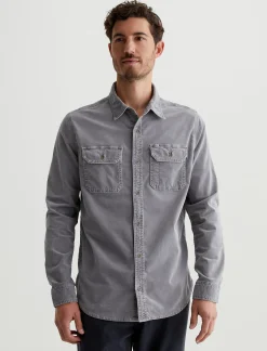 Aiden Utility Corduroy Shirt