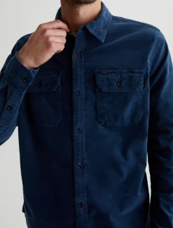 Aiden Utility Corduroy Shirt
