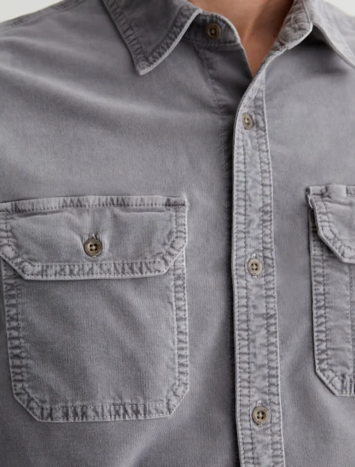 Aiden Utility Corduroy Shirt