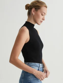 Edie Sleeveless Turtleneck