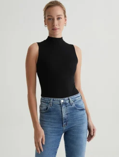 Edie Sleeveless Turtleneck