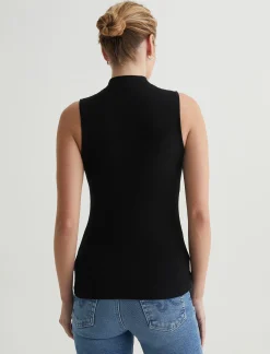 Edie Sleeveless Turtleneck