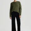 Saige Wide Leg Crop Corduroy