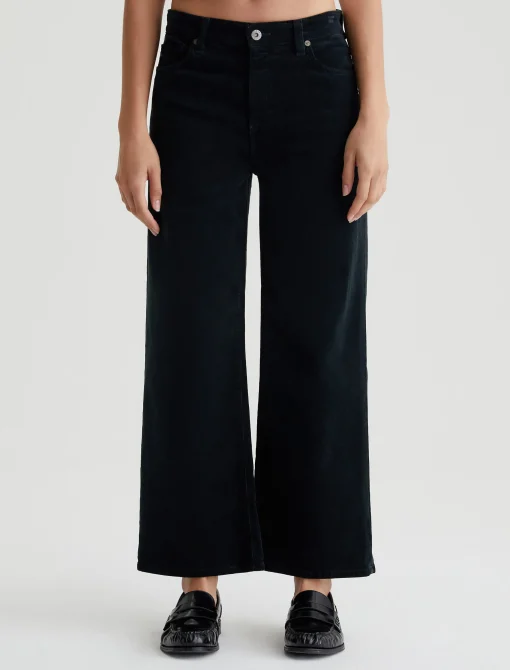 Saige Wide Leg Crop Corduroy